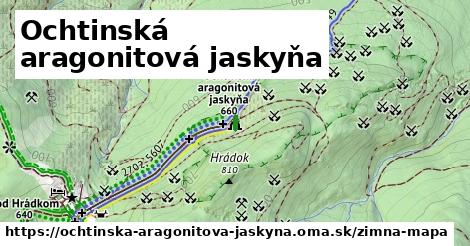 ikona Zimná mapa zimna-mapa v ochtinska-aragonitova-jaskyna