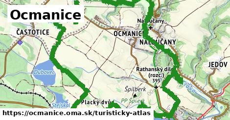 ikona Turistická mapa turisticky-atlas v ocmanice