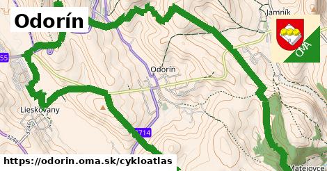 ikona Cyklo cykloatlas v odorin