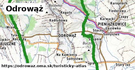 ikona Turistická mapa turisticky-atlas v odrowaz