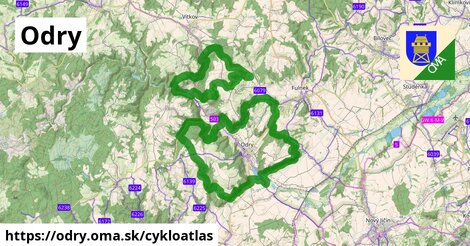 ikona Cyklo cykloatlas v odry