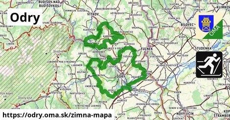 ikona Zimná mapa zimna-mapa v odry