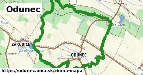ikona Zimná mapa zimna-mapa v odunec