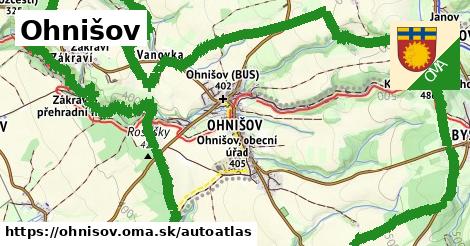 ikona Mapa autoatlas v ohnisov