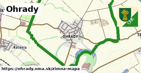 ikona Zimná mapa zimna-mapa v ohrady