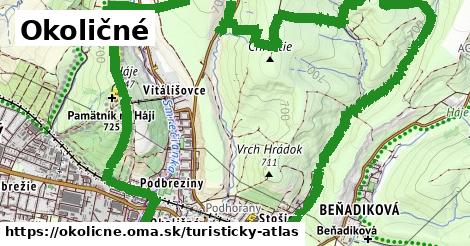 ikona Turistická mapa turisticky-atlas v okolicne