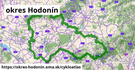 ikona okres Hodonín: 958 km trás cykloatlas v okres-hodonin