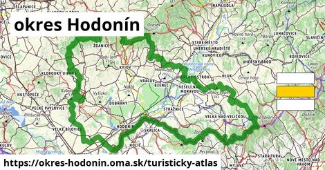 ikona okres Hodonín: 858 km trás turisticky-atlas v okres-hodonin