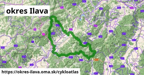 ikona Cyklo cykloatlas v okres-ilava