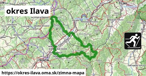 ikona Zimná mapa zimna-mapa v okres-ilava