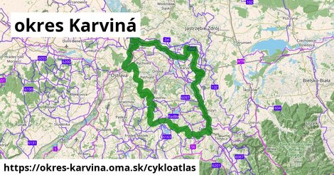 ikona Cyklo cykloatlas v okres-karvina