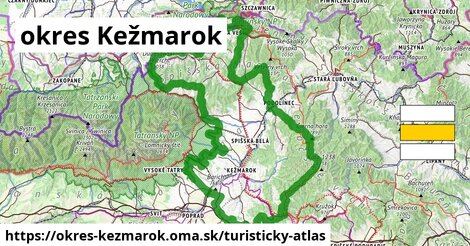 ikona Turistická mapa turisticky-atlas v okres-kezmarok