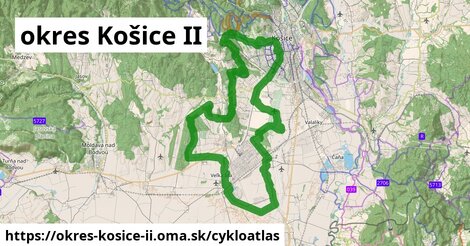 ikona Cyklo cykloatlas v okres-kosice-ii