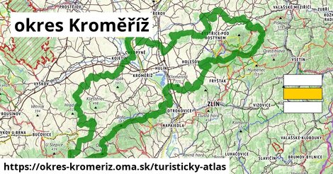 ikona okres Kroměříž: 0 m trás turisticky-atlas v okres-kromeriz