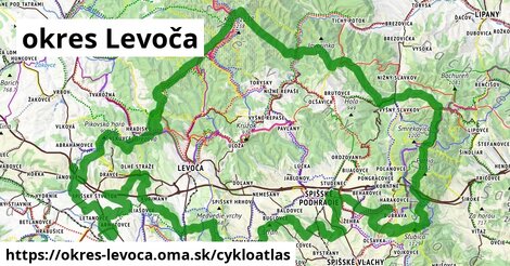 ikona Cyklo cykloatlas v okres-levoca