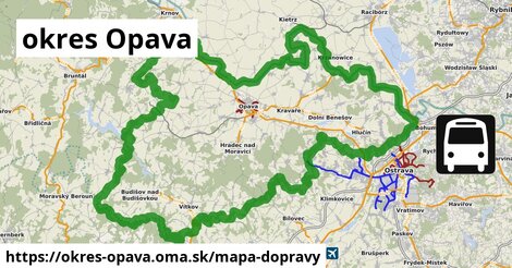 ikona Mapa dopravy mapa-dopravy v okres-opava