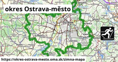 ikona Zimná mapa zimna-mapa v okres-ostrava-mesto