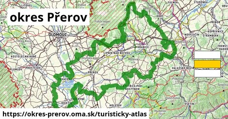 ikona okres Přerov: 0 m trás turisticky-atlas v okres-prerov