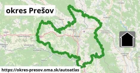 ikona Mapa autoatlas v okres-presov