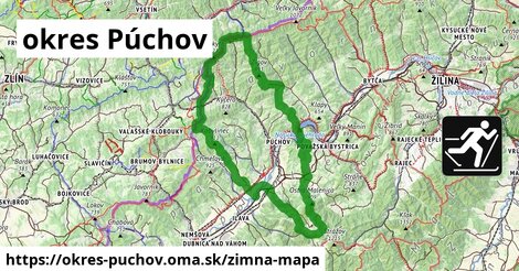 ikona Zimná mapa zimna-mapa v okres-puchov