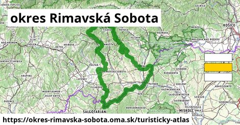 ikona okres Rimavská Sobota: 560 km trás turisticky-atlas v okres-rimavska-sobota