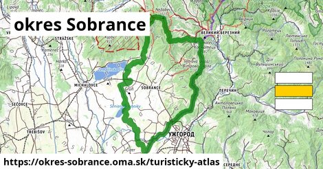 ikona Turistická mapa turisticky-atlas v okres-sobrance