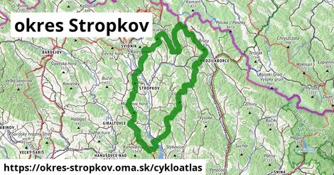 ikona Cyklo cykloatlas v okres-stropkov