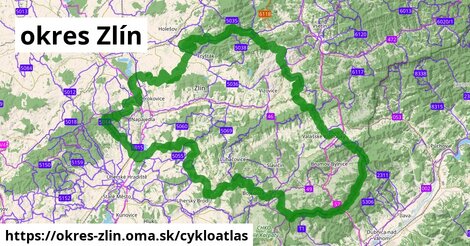 ikona Cyklo cykloatlas v okres-zlin