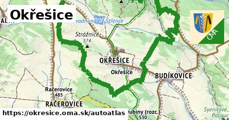 ikona Mapa autoatlas v okresice