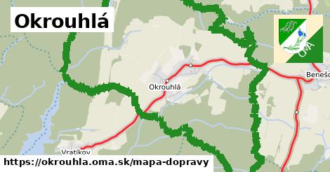 ikona Mapa dopravy mapa-dopravy v okrouhla