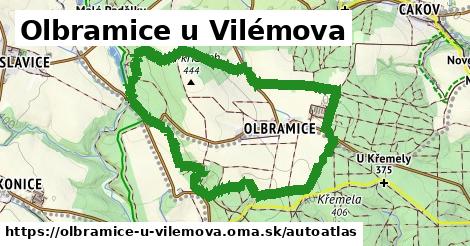ikona Mapa autoatlas v olbramice-u-vilemova