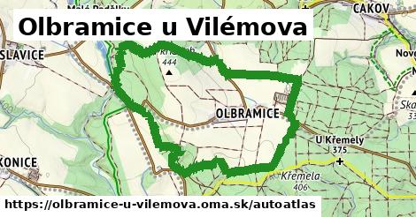 ikona Mapa autoatlas v olbramice-u-vilemova