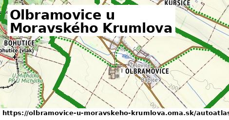 ikona Mapa autoatlas v olbramovice-u-moravskeho-krumlova