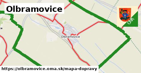ikona Mapa dopravy mapa-dopravy v olbramovice