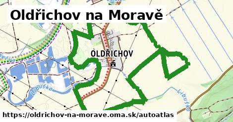 ikona Mapa autoatlas v oldrichov-na-morave