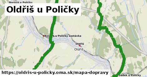 ikona Oldřiš u Poličky: 0 m trás mapa-dopravy v oldris-u-policky