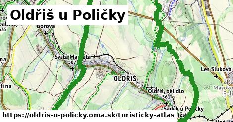 ikona Turistická mapa turisticky-atlas v oldris-u-policky