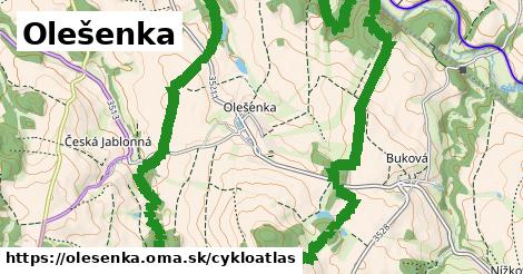 ikona Cyklo cykloatlas v olesenka