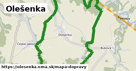 ikona Mapa dopravy mapa-dopravy v olesenka