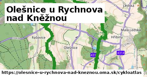 ikona Cyklo cykloatlas v olesnice-u-rychnova-nad-kneznou