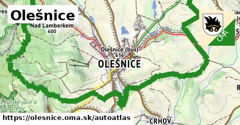 ikona Mapa autoatlas v olesnice