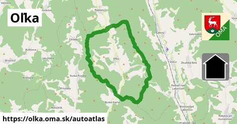 ikona Mapa autoatlas v olka