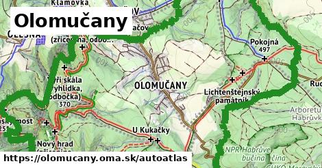 ikona Mapa autoatlas v olomucany