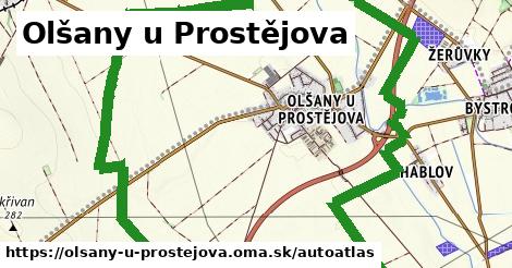 ikona Mapa autoatlas v olsany-u-prostejova