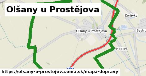 ikona Mapa dopravy mapa-dopravy v olsany-u-prostejova