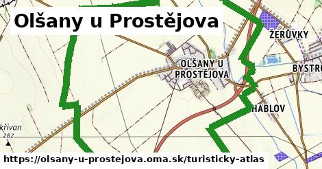 ikona Turistická mapa turisticky-atlas v olsany-u-prostejova