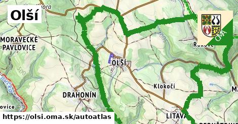 ikona Mapa autoatlas v olsi