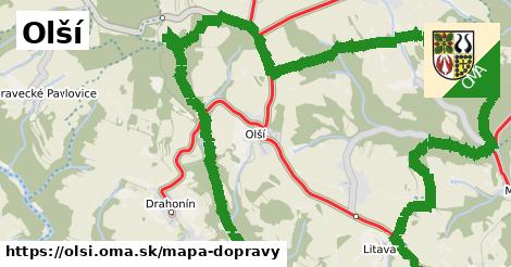 ikona Mapa dopravy mapa-dopravy v olsi