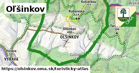 ikona Turistická mapa turisticky-atlas v olsinkov
