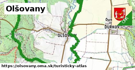 ikona Turistická mapa turisticky-atlas v olsovany